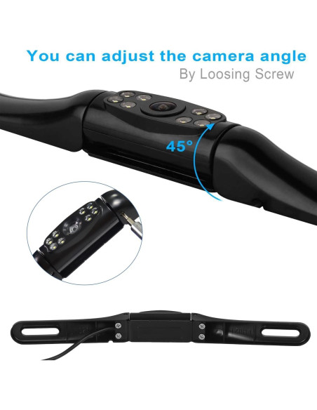 Cámara de Respaldo Kairiyard para Placa de Licencia 170 HD