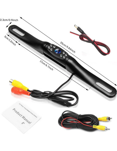 Cámara de Respaldo Kairiyard para Placa de Licencia 170 HD