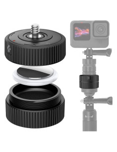 Soporte Adaptador Cámara Spigen para AirTag - Negro