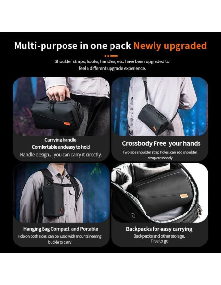 Funda de Transporte Impermeable Gaekol para Cámara de Acción