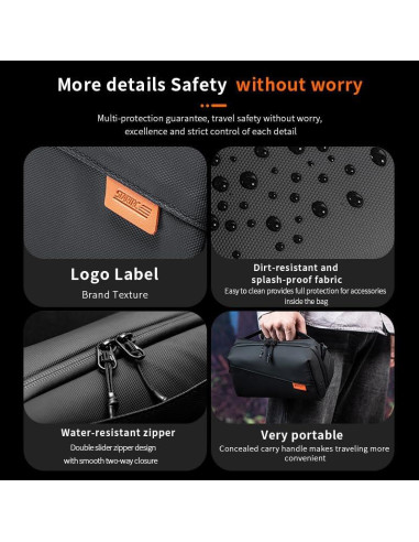 Funda de Transporte Impermeable Gaekol para Cámara de Acción