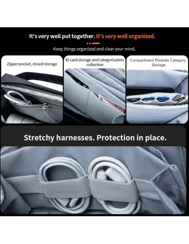 Funda de Transporte Impermeable Gaekol para Cámara de Acción