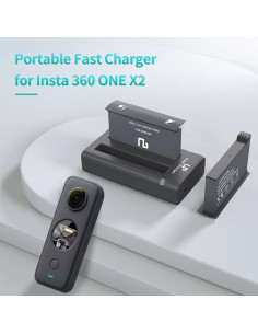Cargador Doble Ranura LP para Batería 360 ONE X2 - 2 Piezas 2