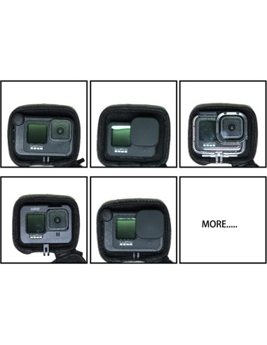 Funda de Transporte PellKing Impermeable para Cámaras de Acción