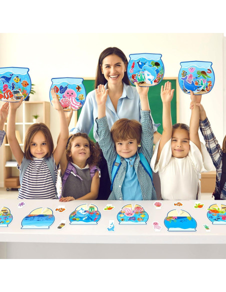 Kit de Manualidades Oceánicas 3D Gisgfim - 24 Piezas