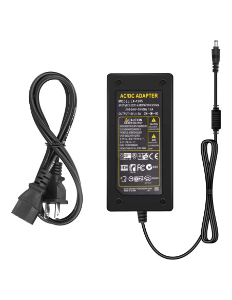 Fuente de Alimentación 12V 5A Lamomo para Tira LED SADY