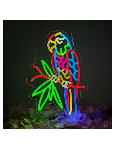 Letrero de Neón LED Laporwee 43x30.5 cm para Bar y Dormitorio