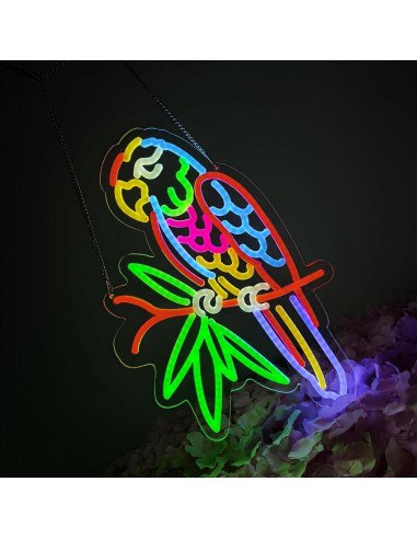 Letrero de Neón LED Laporwee 43x30.5 cm para Bar y Dormitorio