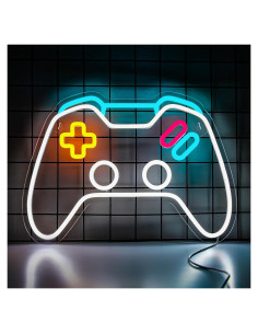 Luz de Neón Regulable Gevbay Gamepad 42.9x27 cm USB