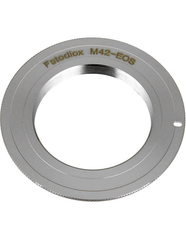 Adaptador Fotodiox Pro M42 a Canon EOS con Chip Enfoque