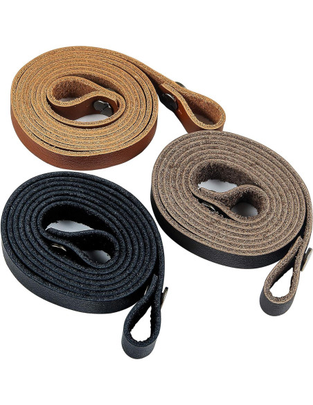 Correa de Cuero Genuino Vintage para Cámara DSLR Nikon Canon Sony