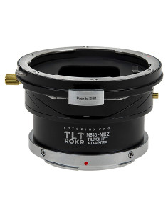 Adaptador Fotodiox Pro TLT ROKR M645 a Nikon Z-Mount