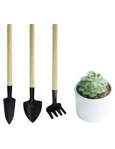 Set de Herramientas de Jardinería Mini Andiker 3 Piezas