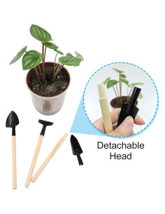 Set de Herramientas de Jardinería Mini Andiker 3 Piezas 2