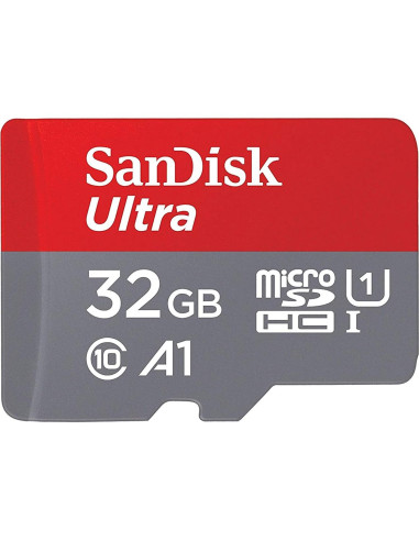 Tarjeta Micro SD SanDisk 32GB Ultra Clase 10 + Lector EBS