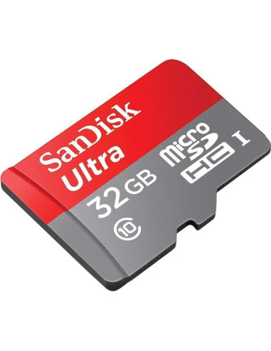 Tarjeta Micro SD SanDisk 32GB Ultra Clase 10 + Lector EBS