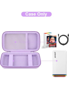 Funda Canboc Morada para Polaroid Hi-Print 2da Generación 2