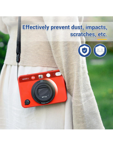 Cubierta de lente protectora Leica Sofort 2 - Negro