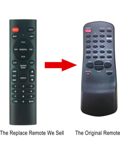Control Remoto Reemplazo NA351UD para Funai Emerson VCR 2