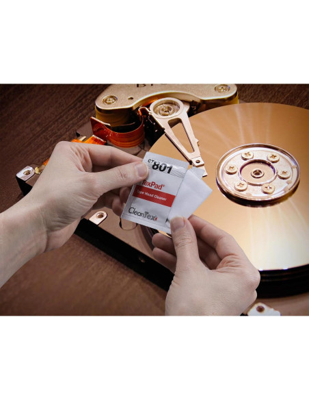 Limpiadores de Cabezal de Cinta CleanTex - Caja de 80 Paños