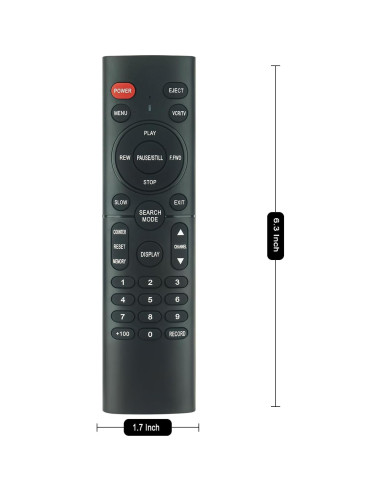 Control Remoto Reemplazo NA351UD para Funai Emerson VCR