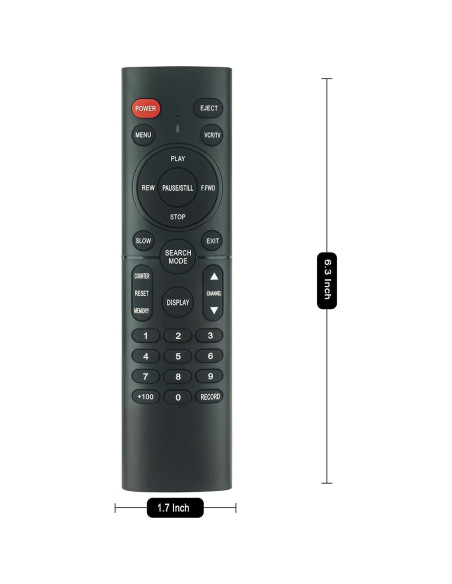 Control Remoto Reemplazo NA351UD para Funai Emerson VCR
