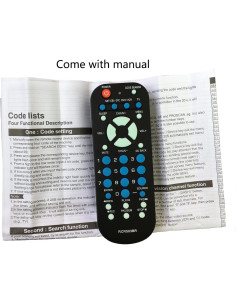 Control Remoto Universal Kassionel RCR503BR para 3 Dispositivos 2