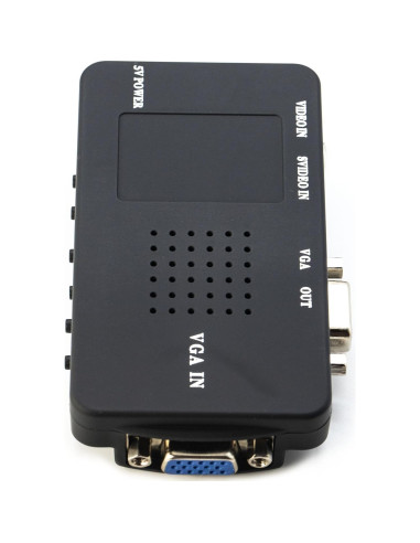 Adaptador Convertidor S-Video a VGA Jujinglobal 100g