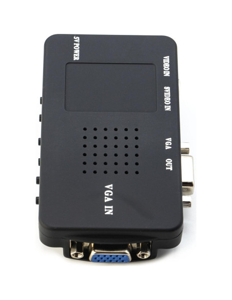 Adaptador Convertidor S-Video a VGA Jujinglobal 100g