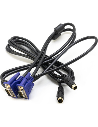 Adaptador Convertidor S-Video a VGA Jujinglobal 100g
