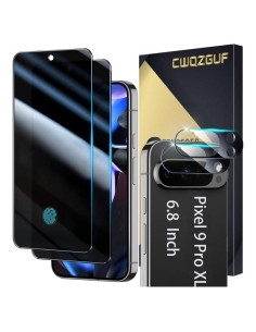 Protector de Pantalla Privado Google Pixel 9 Pro XL 5G - 2+2 Pack