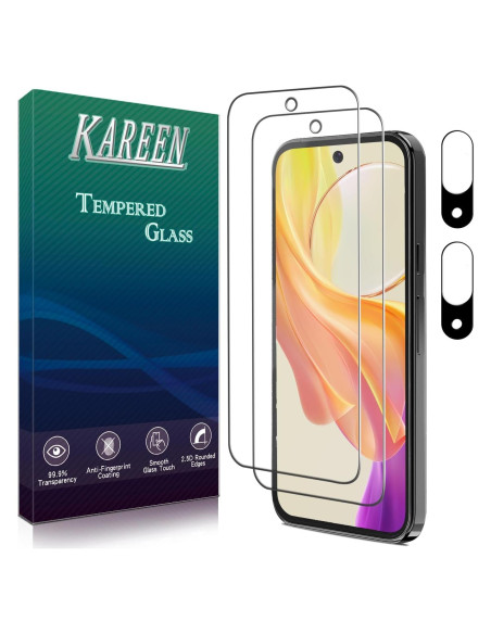 Protector de Pantalla KAREEN para Google Pixel 9 Vidrio Templado