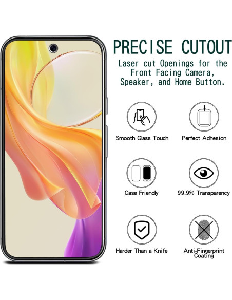 Protector de Pantalla KAREEN para Google Pixel 9 Vidrio Templado