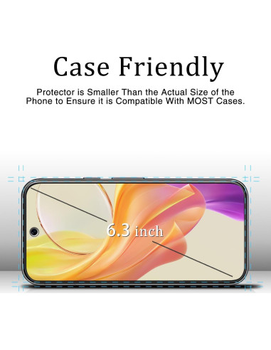 Protector de Pantalla KAREEN para Google Pixel 9 Vidrio Templado