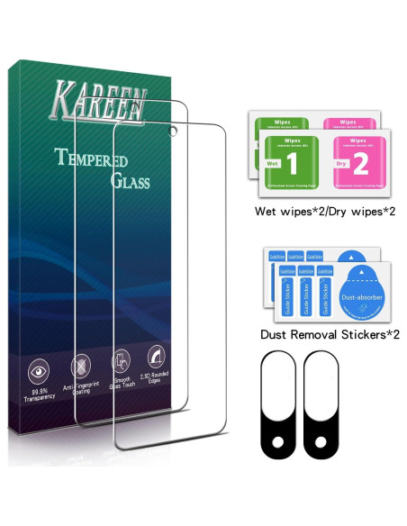 Protector de Pantalla KAREEN para Google Pixel 9 Vidrio Templado