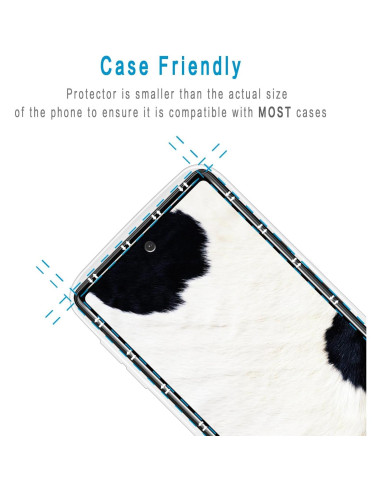 Protector de Pantalla Privado HPTech para Google Pixel 6a 5G