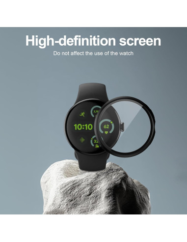 Funda Dura para Google Pixel Watch 3 41mm + Protector Vidrio