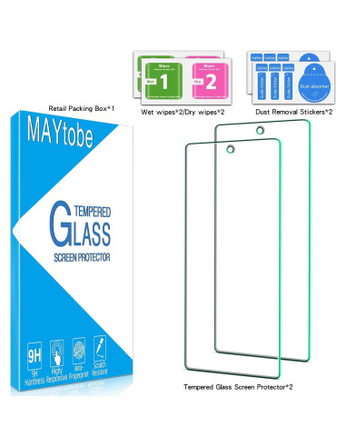 Protector de Pantalla MAYtobe para Google Pixel 7a - Vidrio Templado 0.33mm