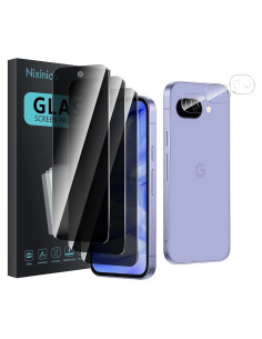 Paquete 3 Protectores Pantalla Privados Nixinioo Google Pixel 9A