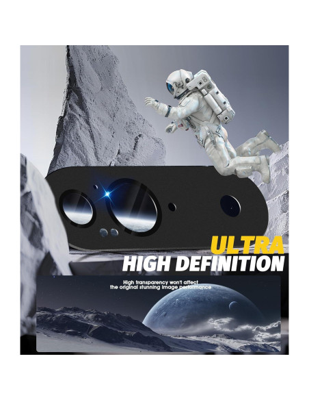 Protector de Lente de Cámara Orzero para Google Pixel 9 - Metal y Vidrio