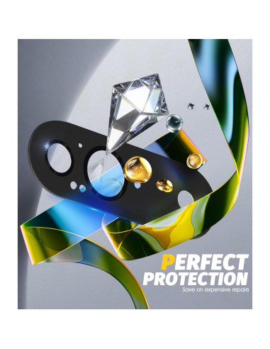 Protector de Lente de Cámara Orzero para Google Pixel 9 - Metal y Vidrio