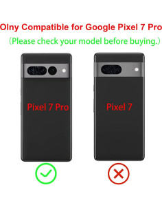 Cristal de Lente de Cámara Trasera Google Pixel 7 Pro con Adhesivo 2