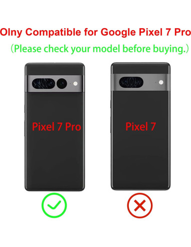 Cristal de Lente de Cámara Trasera Google Pixel 7 Pro con Adhesivo