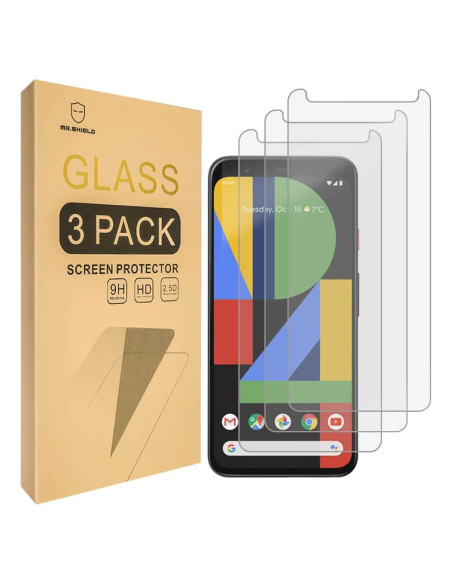 Protector de Pantalla Vidrio Templado Mr.Shield para Google Pixel 4 XL
