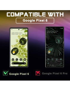 Protector de Lente de Cámara Orzero para Google Pixel 6 - Vidrio Templado HD 2