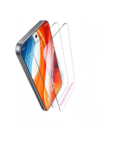 2 Protectores de Pantalla Vidrio Templado LZRLZW para Google Pixel 9/9 Pro