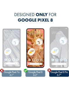 Protector de Pantalla Mate ArmorSuit para Google Pixel 8 - 2 Pack 2