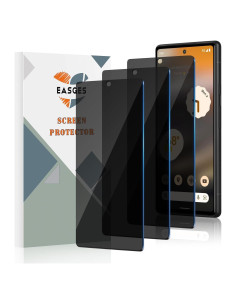 Paquete de 3 Protectores de Pantalla Privados Easges para Google Pixel 6A 9H