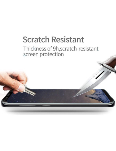 Paquete de 3 Protectores de Pantalla Privados Easges para Google Pixel 6A 9H