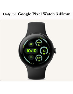 Funda Protectora RICHONE para Google Pixel Watch 3 45mm - 3 Piezas 2